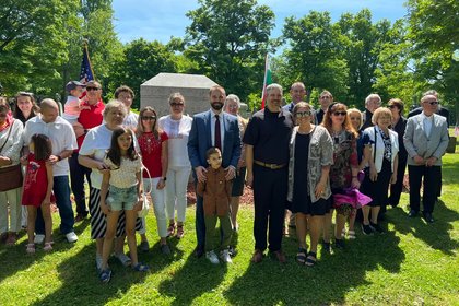 Bulgarians and Americans honored the memory of Januarius MacGahan